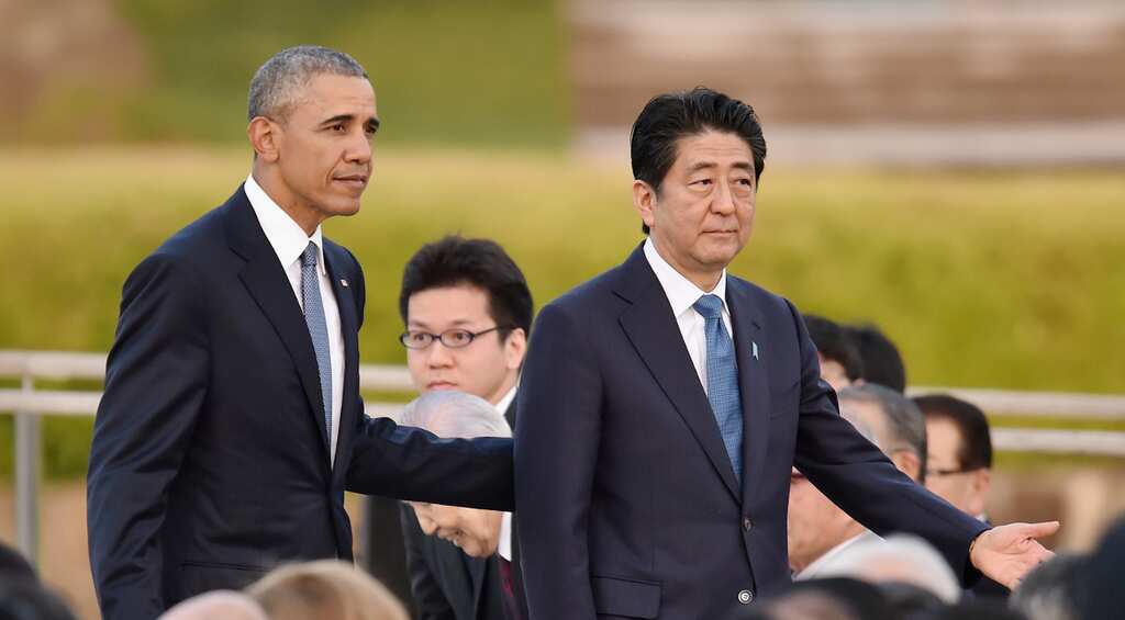 Japanese PM arrives in Pearl Harbour