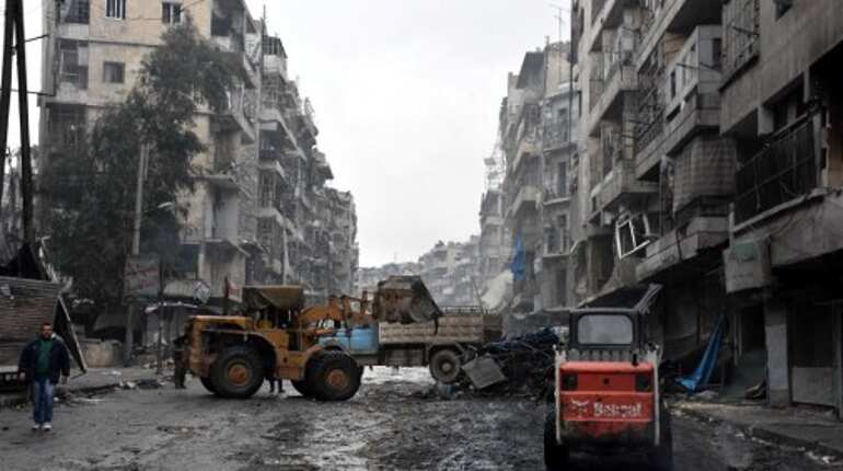 Aleppo: The massive task of rebuilding a shattered city