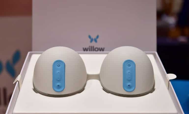 The new smart breast pump from Willow.