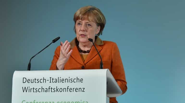 German Chancellor Angela Merkel calls for Europe to stand up against far-right parties