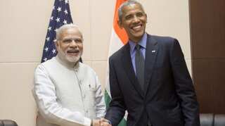 Outgoing US President Obama calls Indian PM Modi to thank him for his partnership