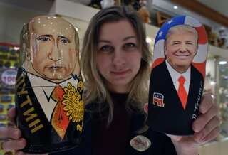 Donald Trump's inauguration: From Russia with love