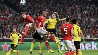 Champions League: Benfica beat wasteful Dortmund as Mitroglou scores again