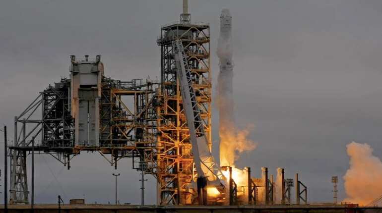 SpaceX launches rocket from historic NASA pad in Florida