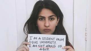 Slain Kargil soldier's daughter's post condemning ABVP goes viral