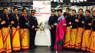 Air India claims first journey around the world with all-female crew