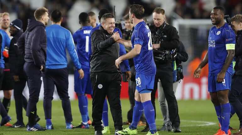 Leicester reach Champions League quarter-finals after beating Sevilla Leicester reach Champions League quarter-finals after beating Sevilla
