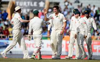 Cummins' strikes, Pujara ton keeps Ranchi Test in balance