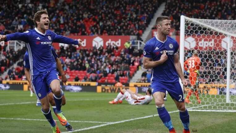 EPL: Chelsea keep on keeping on, beat Stoke City 2-1