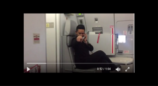This flight attendant just gave Britney's song 'Toxic' a new spin and you have to watch it