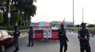 Bomb carrier blows himself up near Dhaka airport