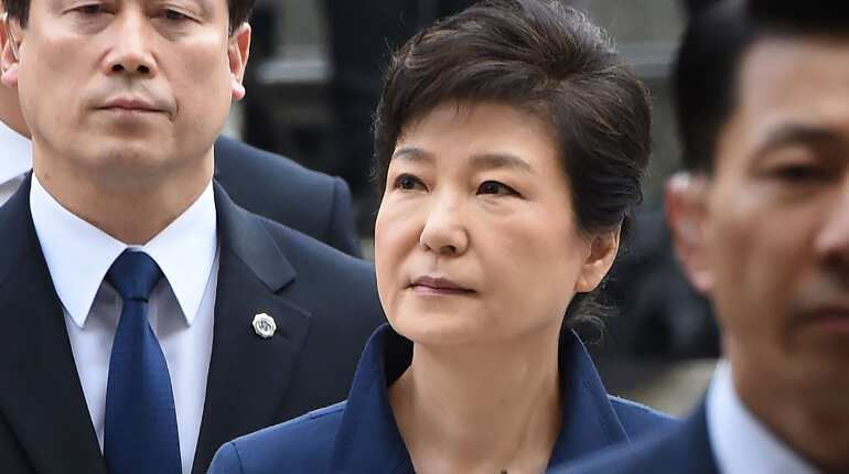 South Korea's ousted leader Park Geun-Hye arrested South Korea's ousted leader Park Geun-Hye arrested