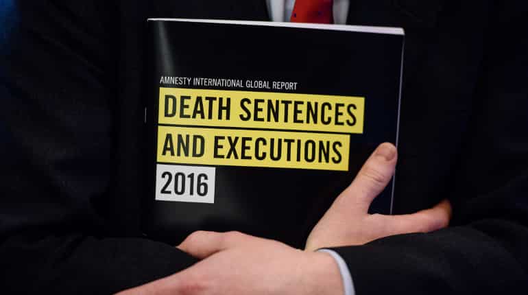China, Iran, Saudi Arabia, Iraq and Pakistan saw 90 per cent of world's executions in 2016