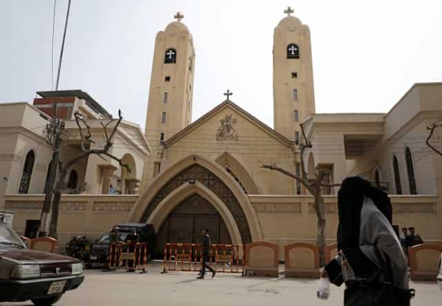 Egypt ups its shields as Coptic Christians prepare for Easter mass Egypt ups its shields as Coptic Christians prepare for Easter mass