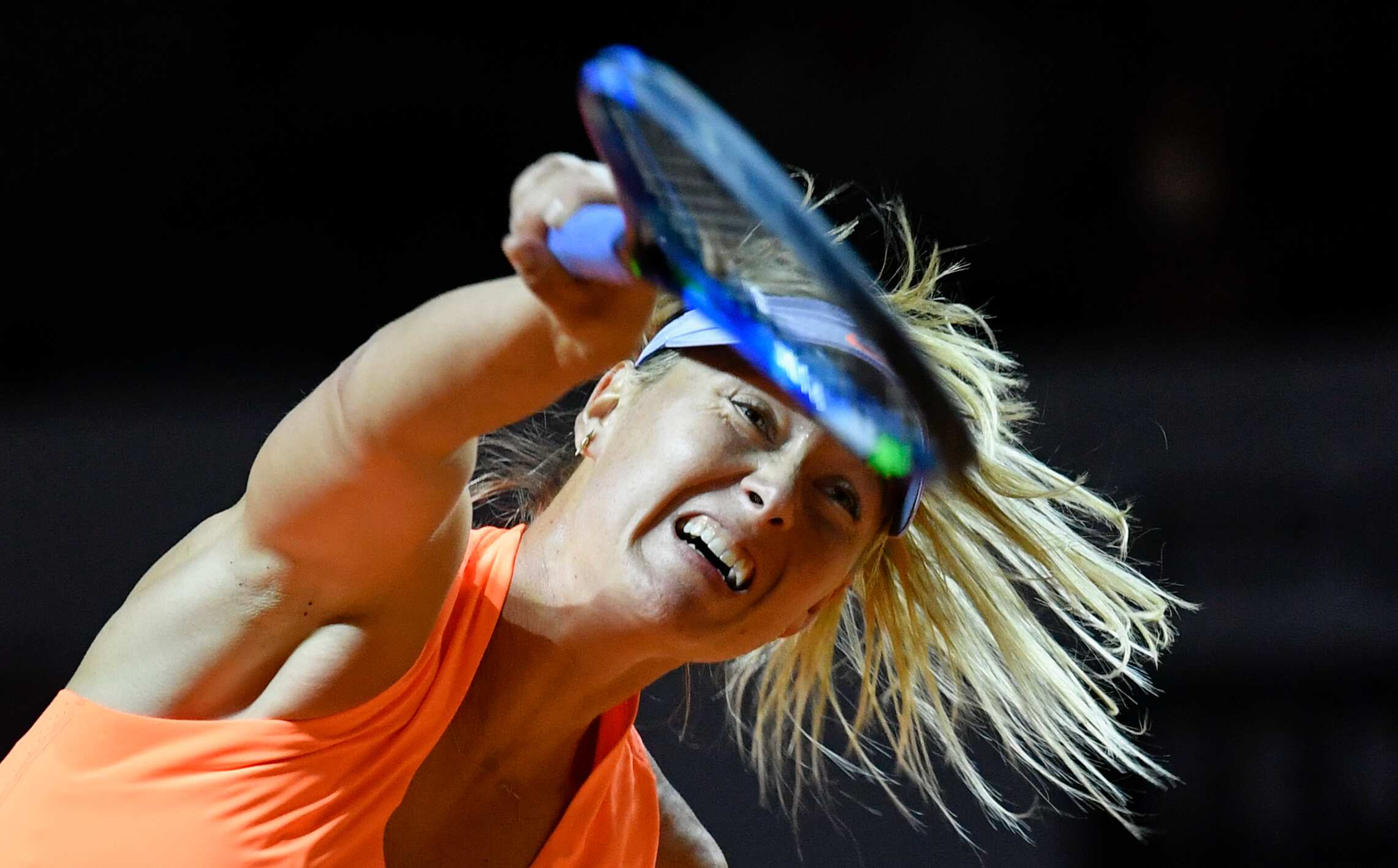 Sharapova wins first match after return from doping ban
