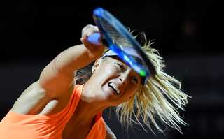 Sharapova wins first match after return from doping ban