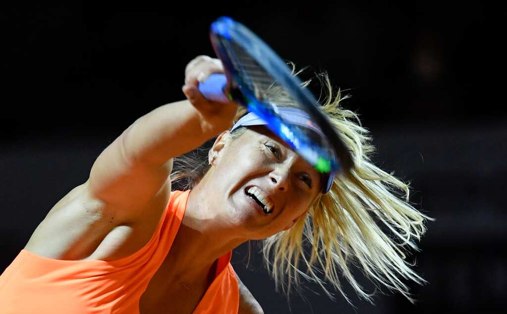 Sharapova wins first match after return from doping ban