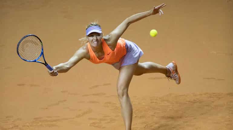 Sharapova loses Stuttgart Open semi-finals on doping comeback