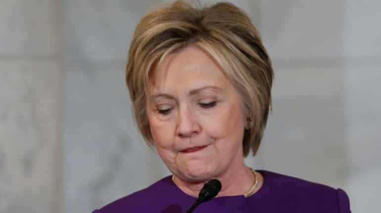 Hillary Clinton blames FBI and Putin for defeat in presidential election