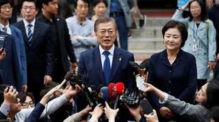 South Korea's Moon to seek change with North, could put it on collision course with US