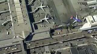 8 injured as passenger jet collides with truck at Los Angeles airport