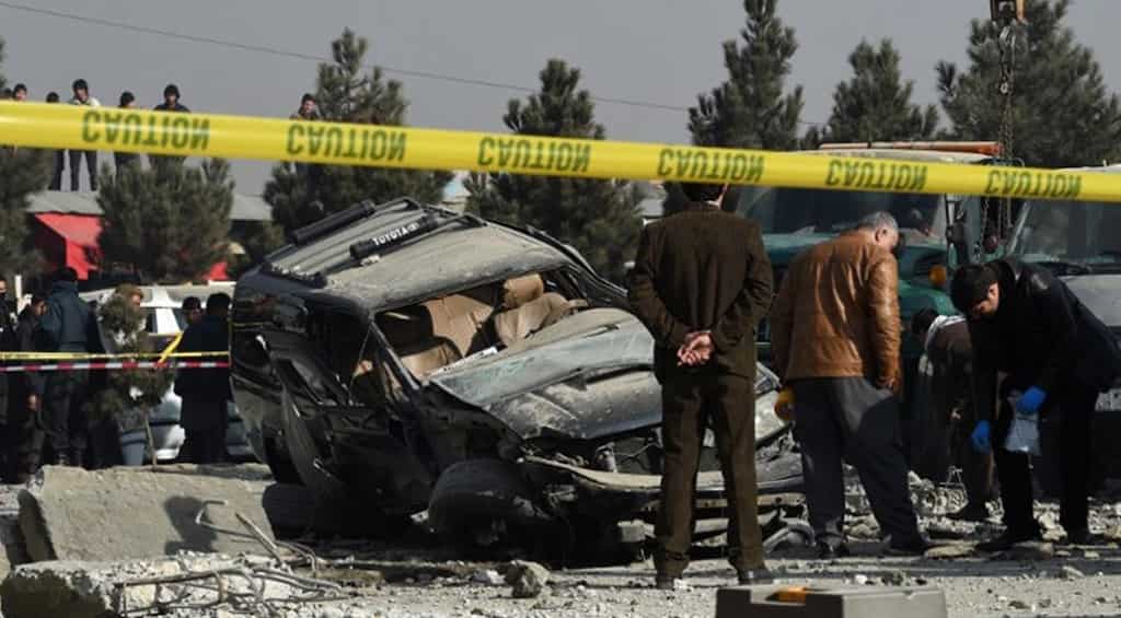 16 killed, 38 wounded by minivan blast in Afghanistan's Kandahar