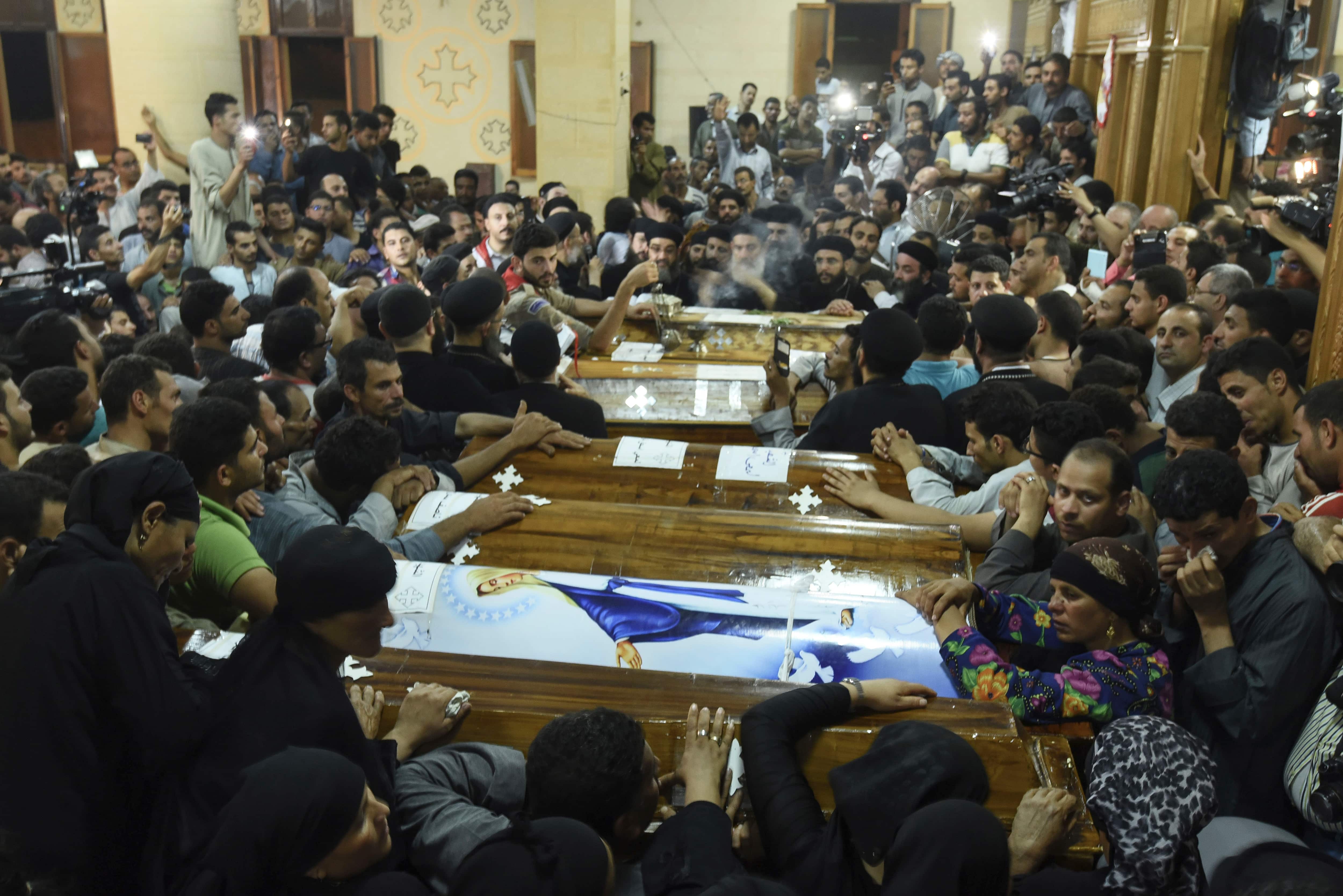 Christian massacre attackers trained in Libya: Egypt Christian massacre attackers trained in Libya: Egypt