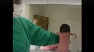 Watch: Baby in Brazil starts 'walking within minutes of being born', video goes viral