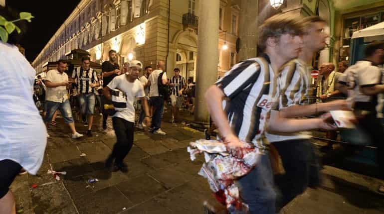More than 1,500 injured in Turin stampede More than 1,500 injured in Turin stampede