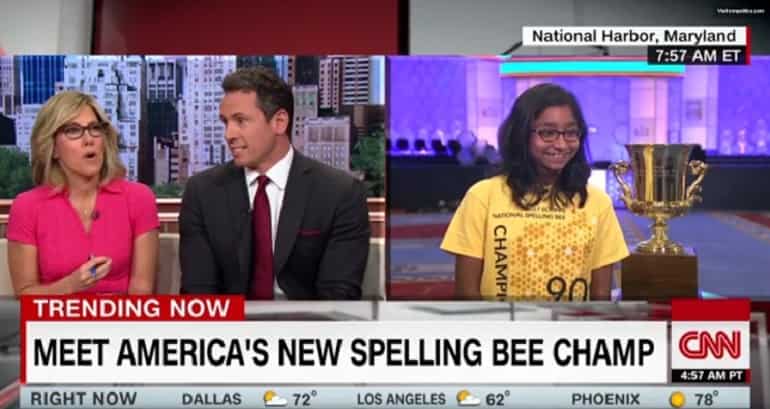 CNN anchors grill Ananya Vinay winner of US national Spell Bee competition CNN anchors grill Ananya Vinay winner of US national Spell Bee competition