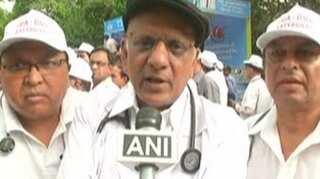 Indian Medical Association holds protest march against 'atrocities' faced by doctors