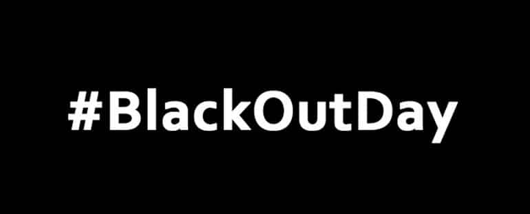 The Blackout Day is back