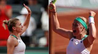 Halep, Ostapenko to clash for French Open title