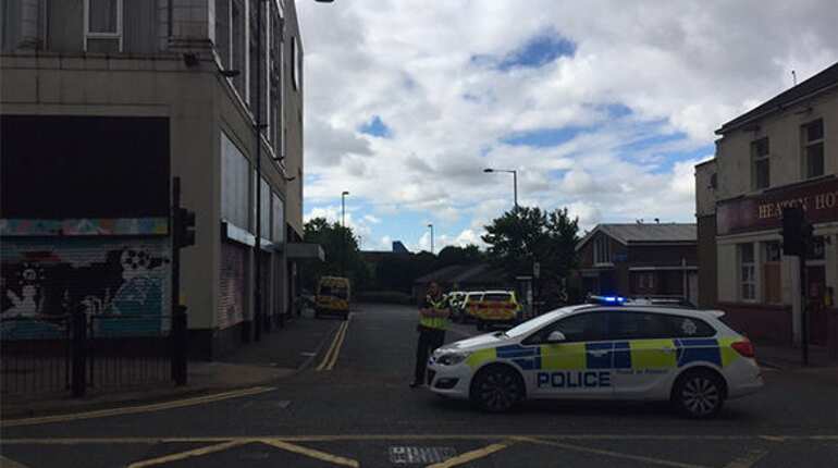 Hostages held by knifeman at job centre in northeast England have been released, says police Hostages held by knifeman at job centre in northeast England have been released, says police