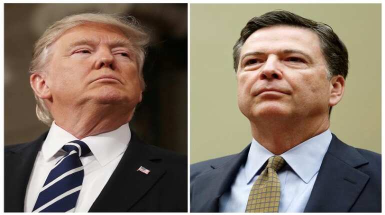 Trump says former FBI chief Comey not telling truth, willing to respond under oath Trump says former FBI chief Comey not telling truth, willing to respond under oath