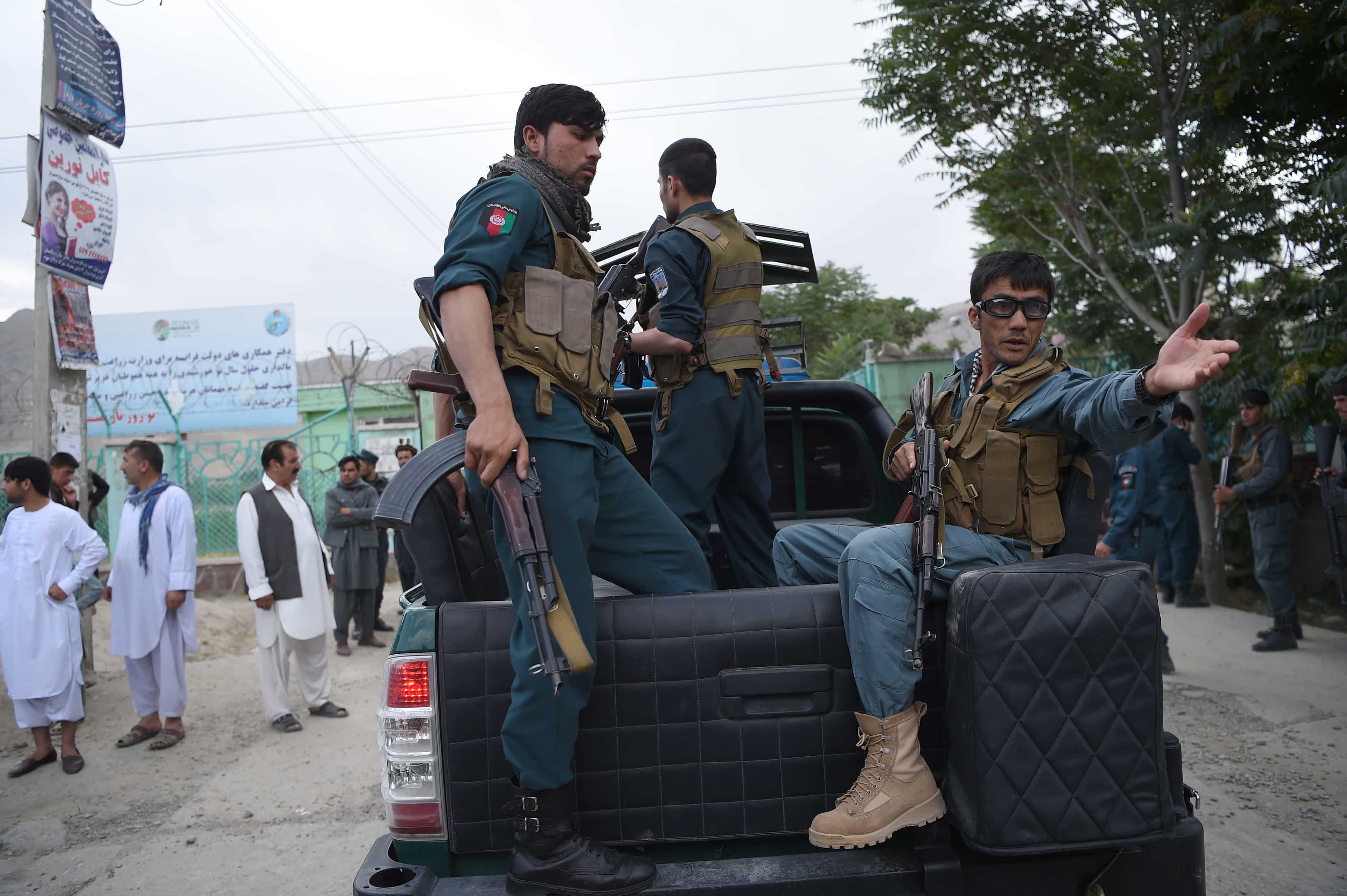 At least 3 Afghan policemen killed in US airstrike