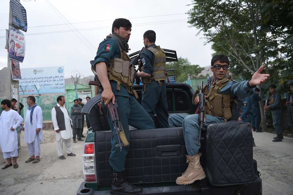 At least 3 Afghan policemen killed in US airstrike