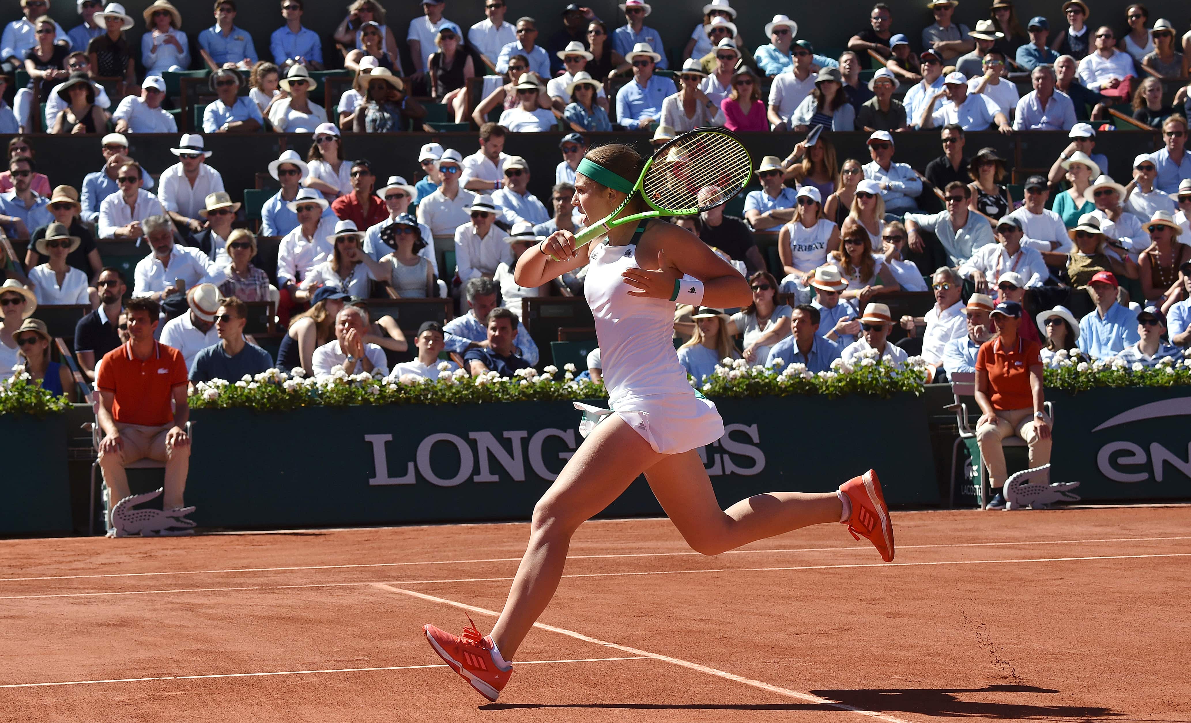 Rookie Ostapenko overpowers Halep to win French Open Rookie Ostapenko overpowers Halep to win French Open