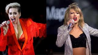 Katy Perry reacts to rumours of being related to Taylor Swift