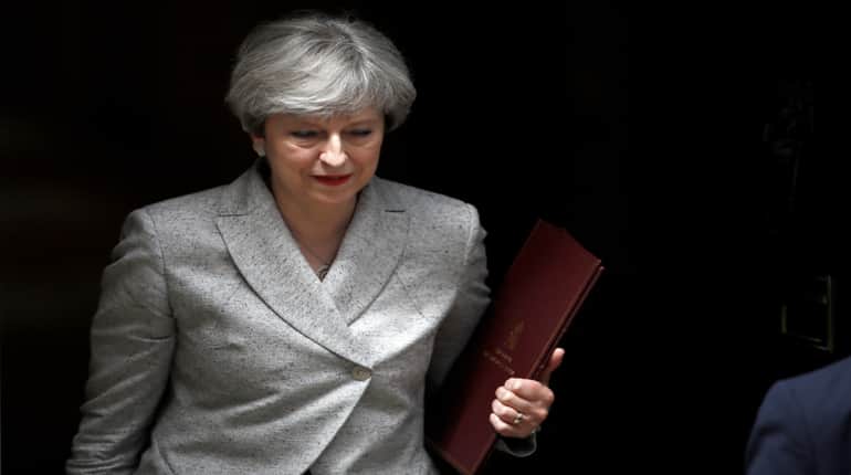 May says minority government talks 'productive', Brexit negotiation starts next week May says minority government talks 'productive', Brexit negotiation starts next week
