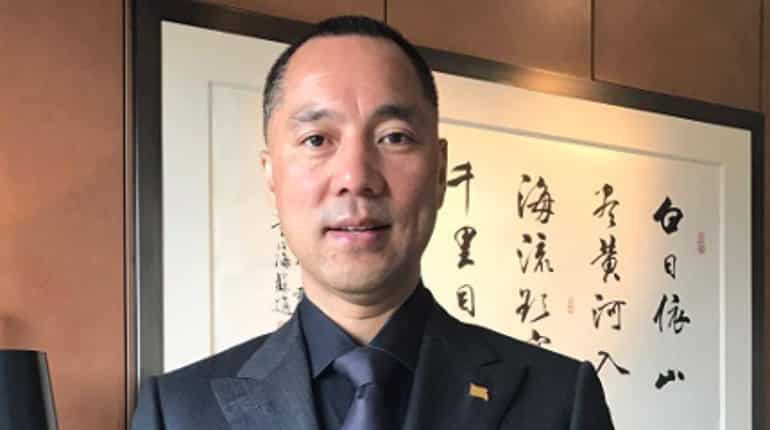 How billionaire Guo Wengui is fighting China's elites