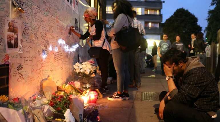 London mourns