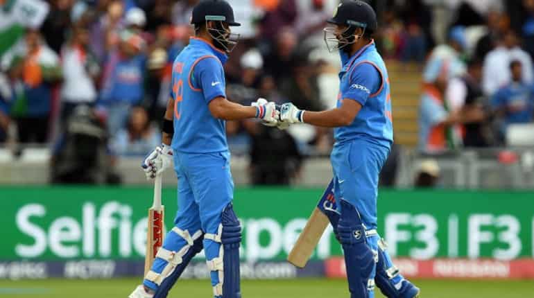 Rohit-Virat celebrate