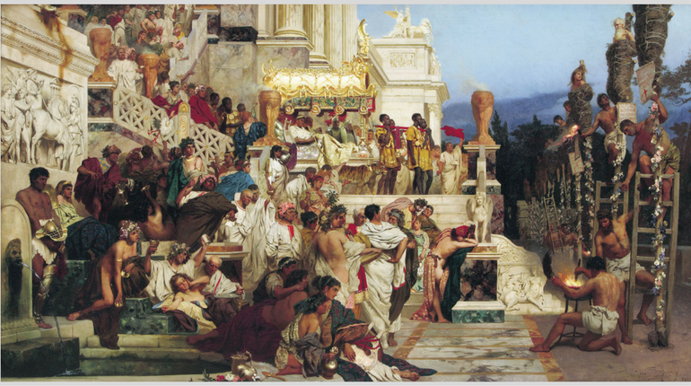 The Great Fire of Rome, 64AD