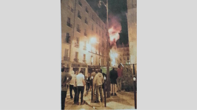 Major Paris fire, August 26, 2005