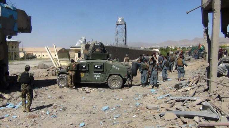 Eight Afghan guards killed, two injured in attack on American base at Bagram