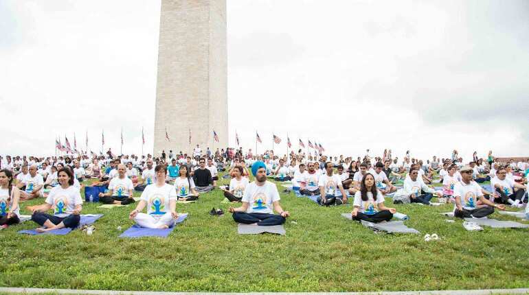 International Yoga Day.