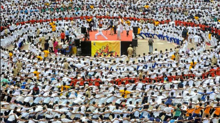 International Yoga Day.