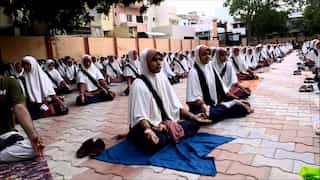 Secular Muslims celebrate International Yoga Day