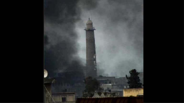 Watch: Iraq says IS has blown up 800-yr-old Mosul mosque from where it declared 'caliphate'